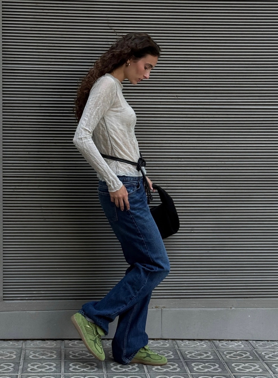 Alohas Club Suede Leather Sneakers