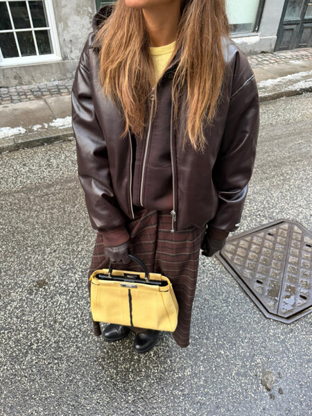 Résumé Hira Faux Leather Jacket