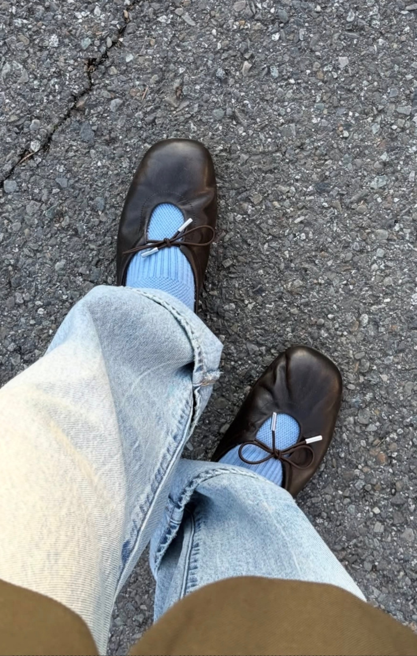 Alohas Rosalind Leather Ballet Flats