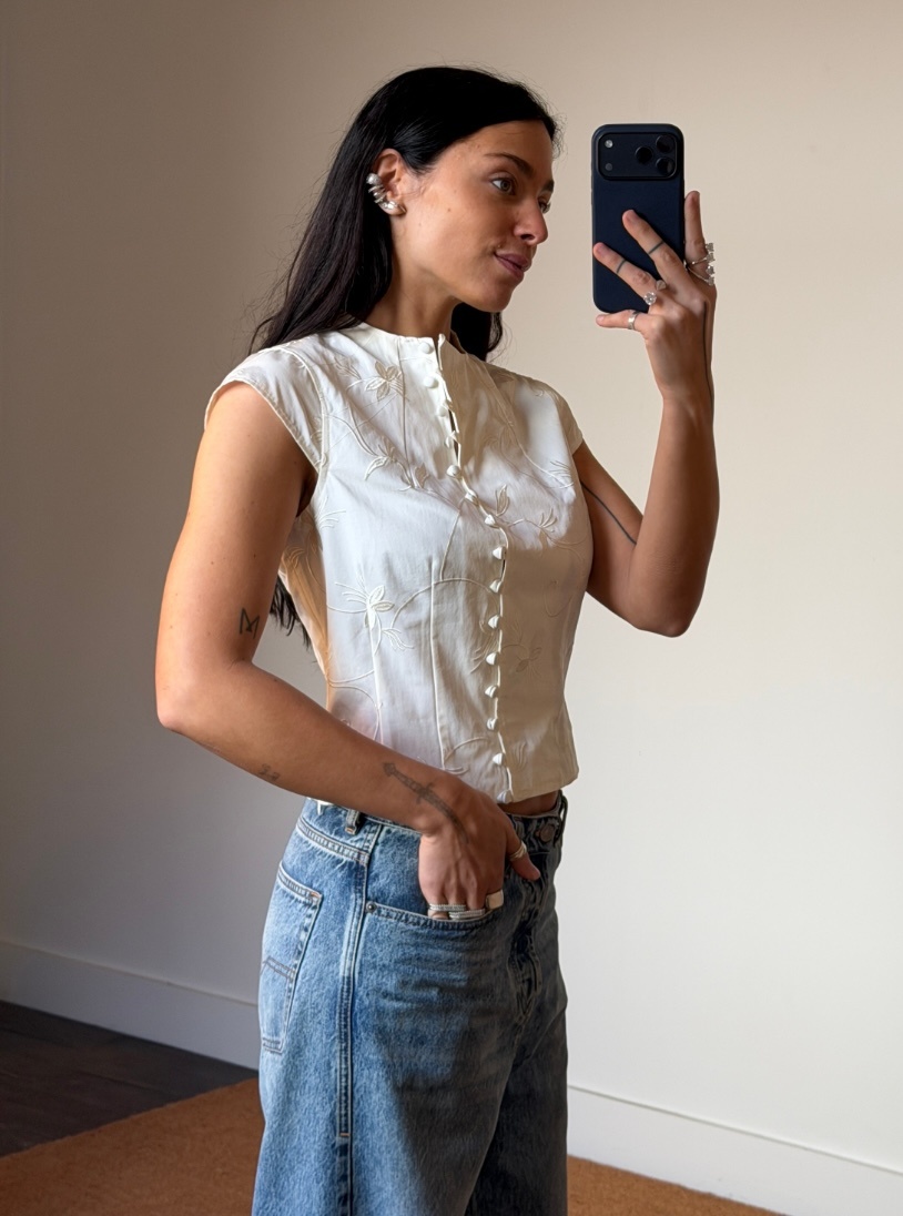 Laagam Melani Asymmetric Blouse