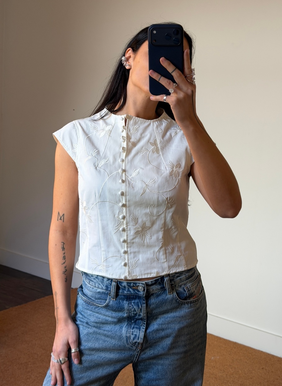 Laagam Melani Asymmetric Blouse