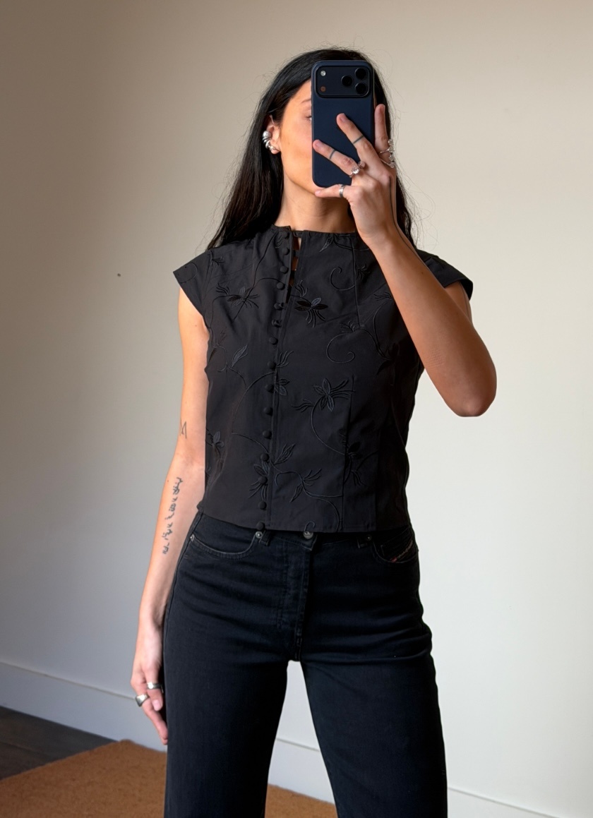 Laagam Melani Asymmetric Blouse