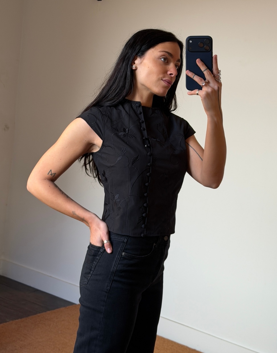 Laagam Melani Asymmetric Blouse