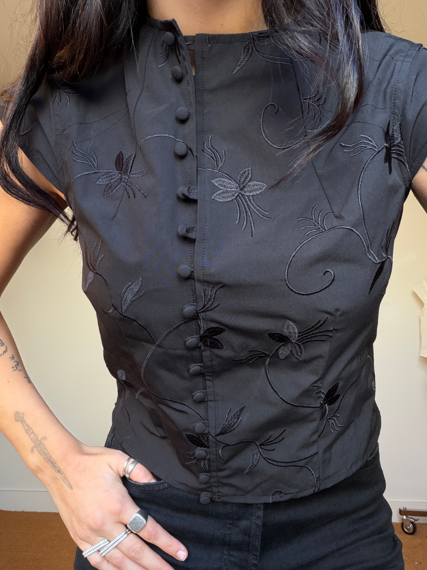 Laagam Melani Asymmetric Blouse