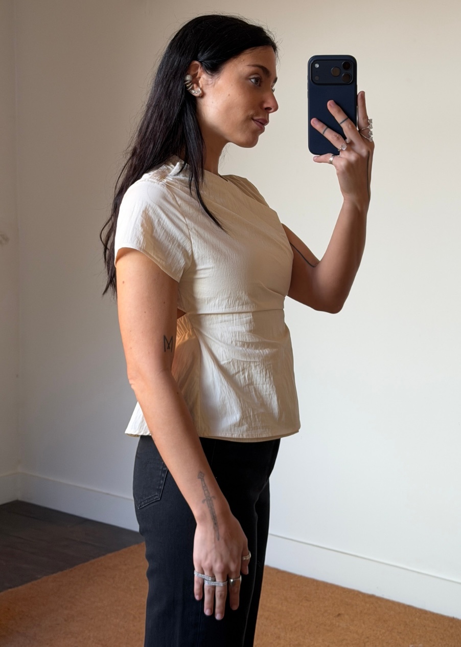 Laagam Raven Asymmetric Blouse