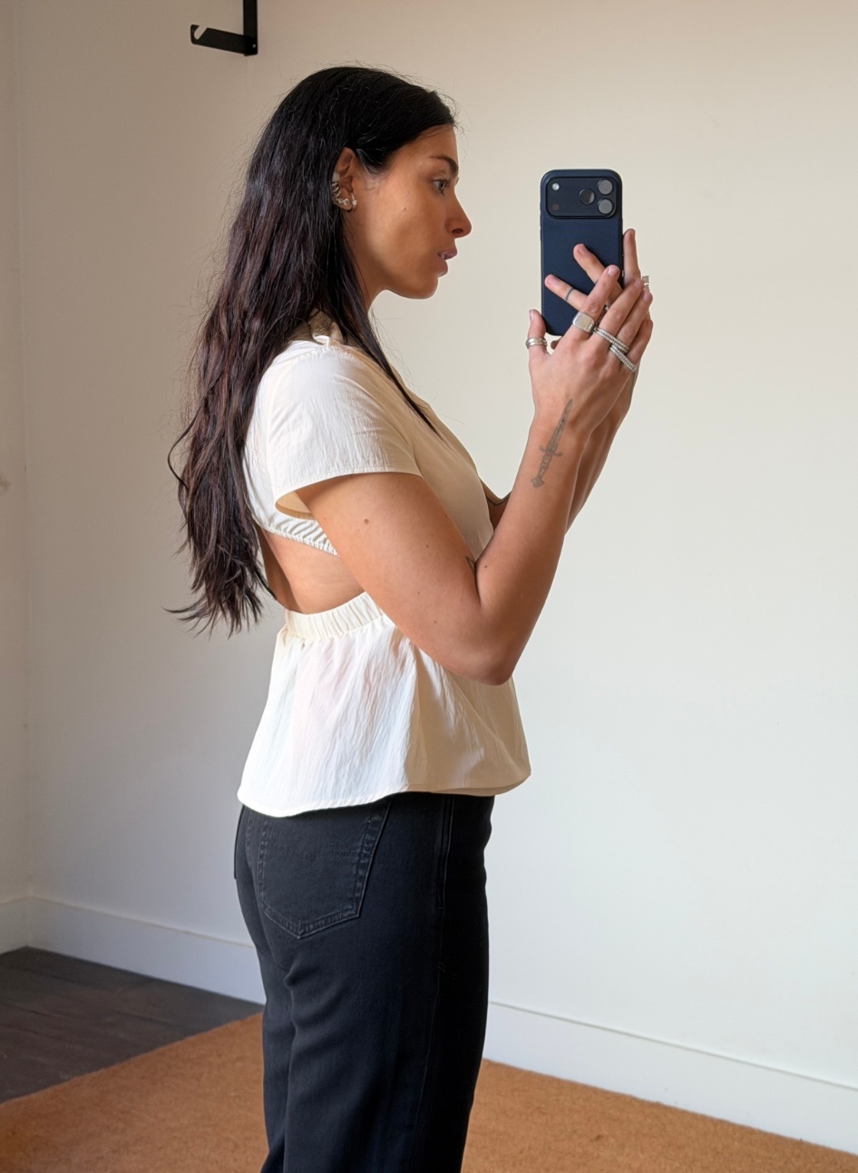 Laagam Raven Asymmetric Blouse