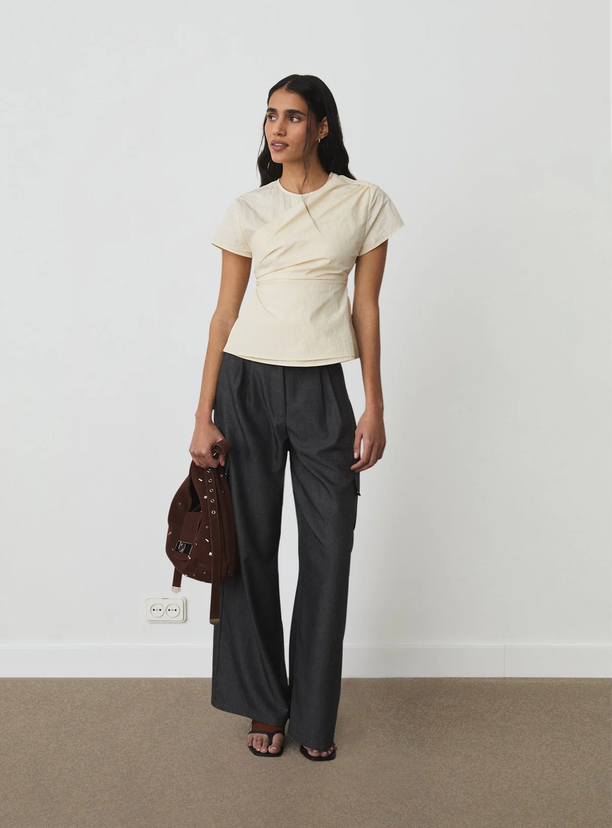 Laagam Raven Asymmetric Blouse