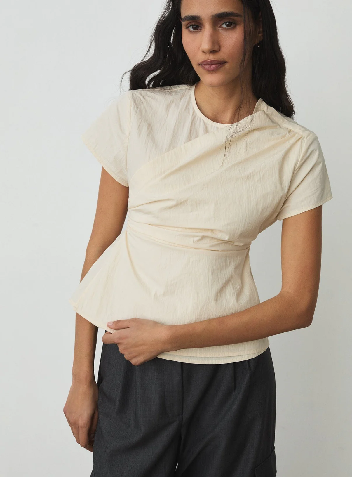 Laagam Raven Asymmetric Blouse