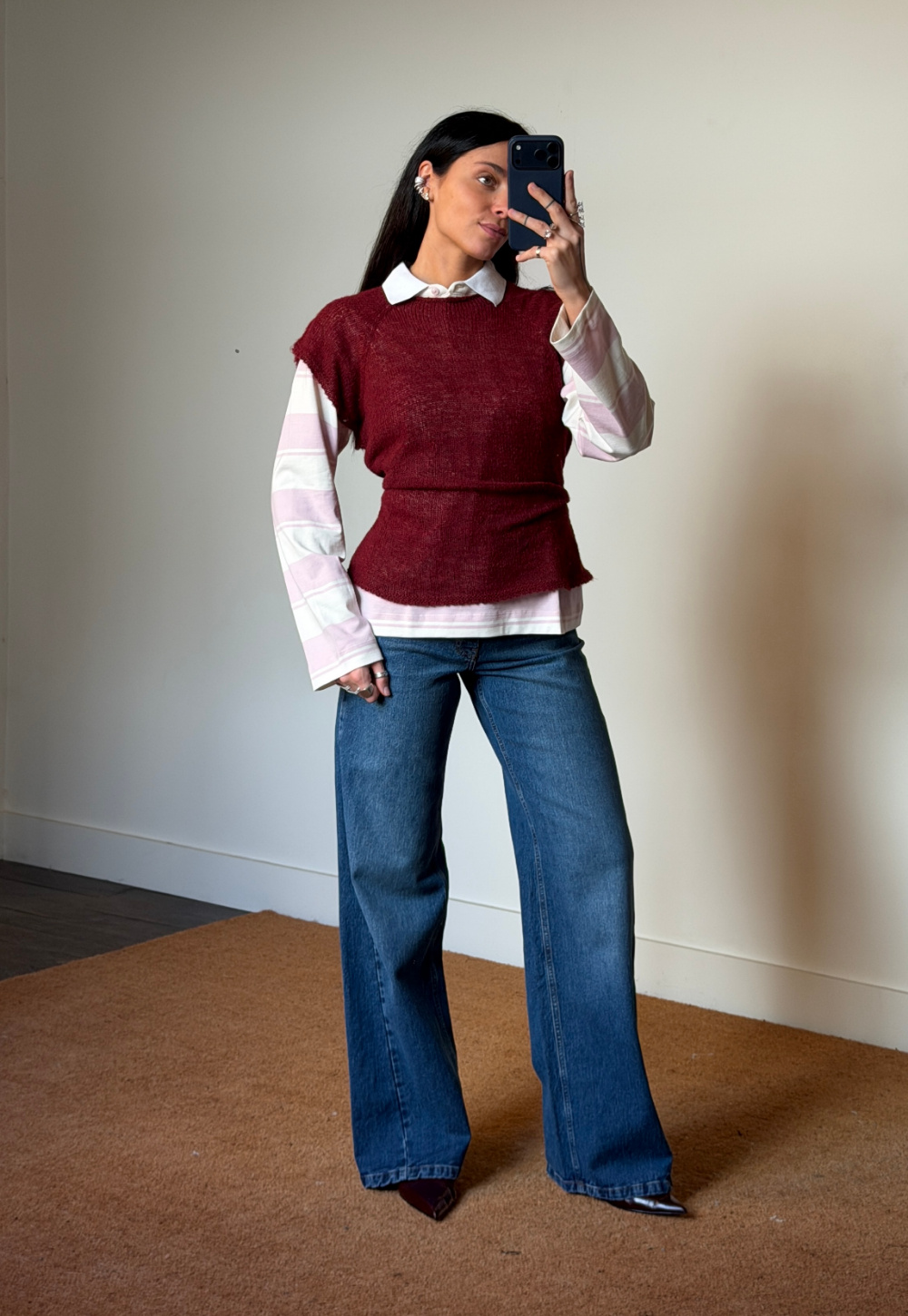 Insomnia Studio Shell Knit Top