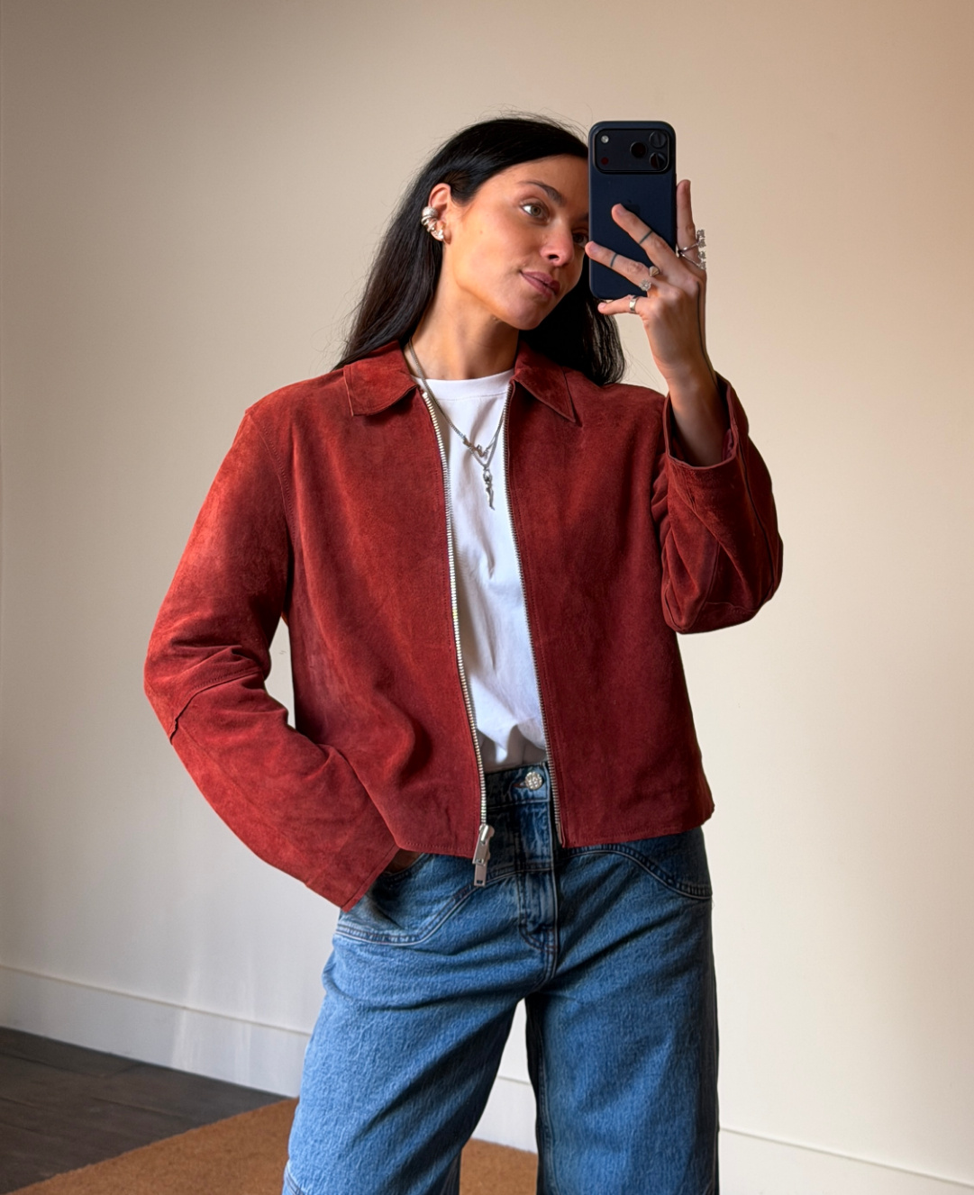 Samsoe Samsoe Women Salylo Suede Jacket