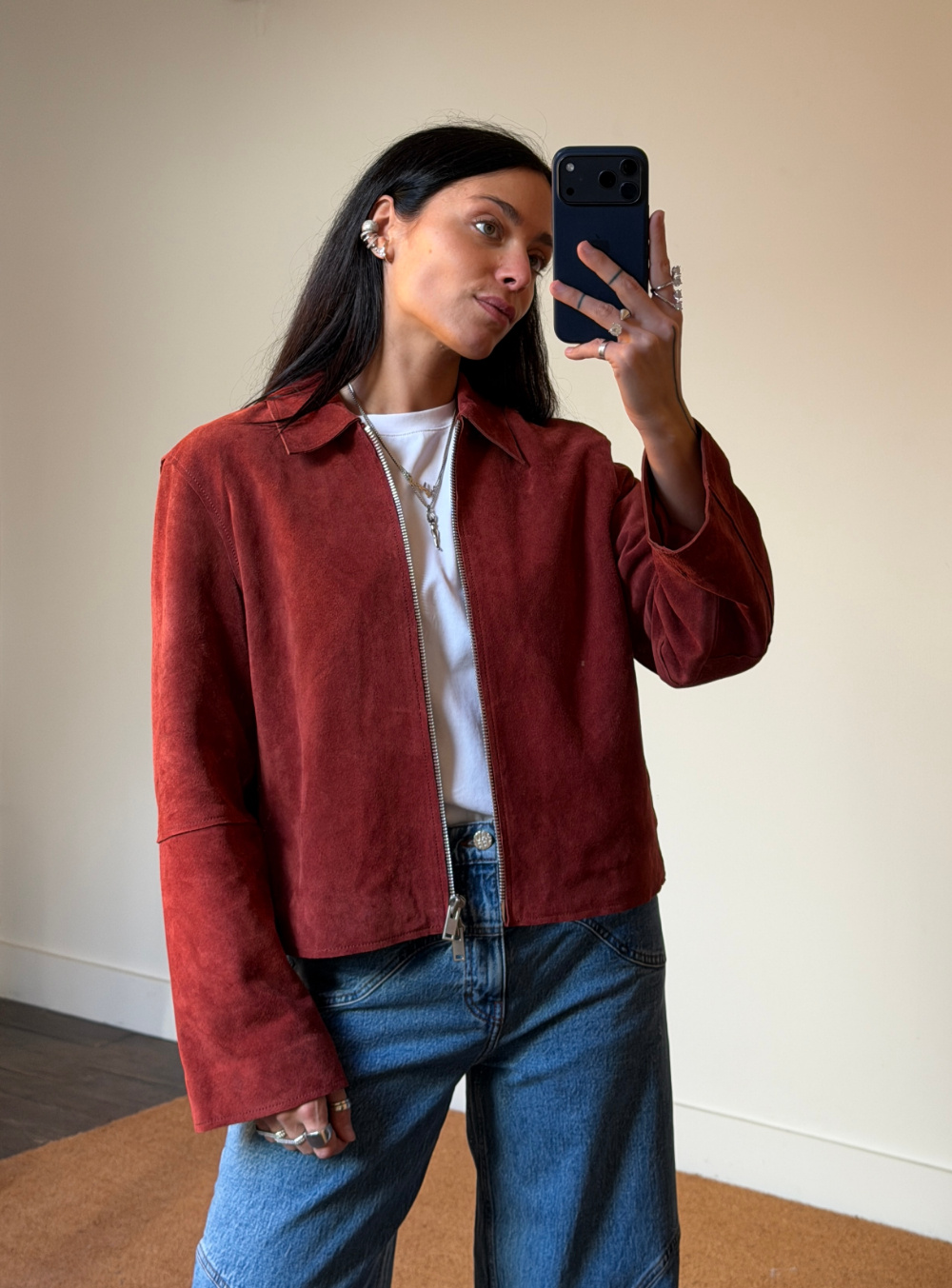 Samsoe Samsoe Women Salylo Suede Jacket