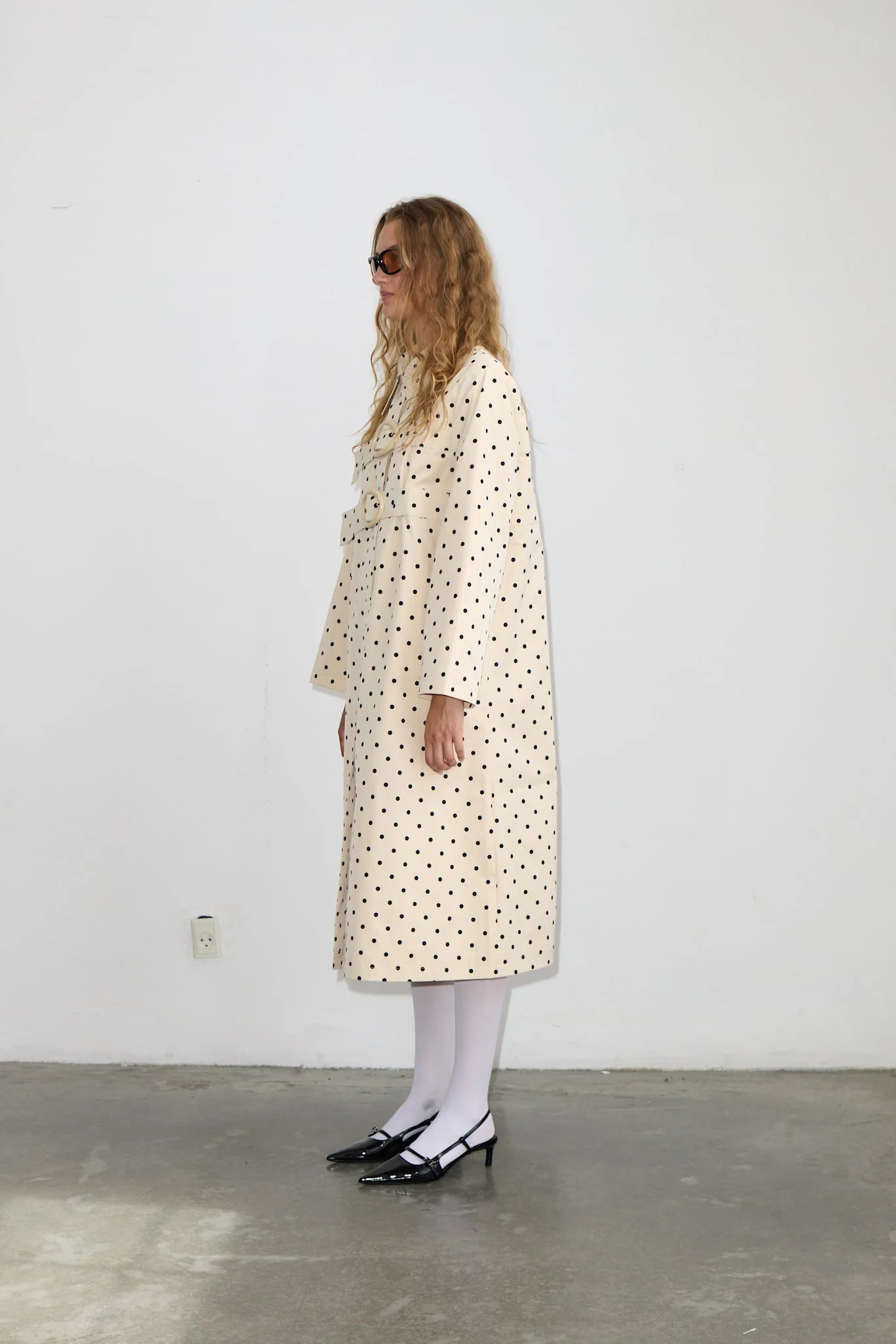 Hosbjerg Bridget Polka Dots Coat