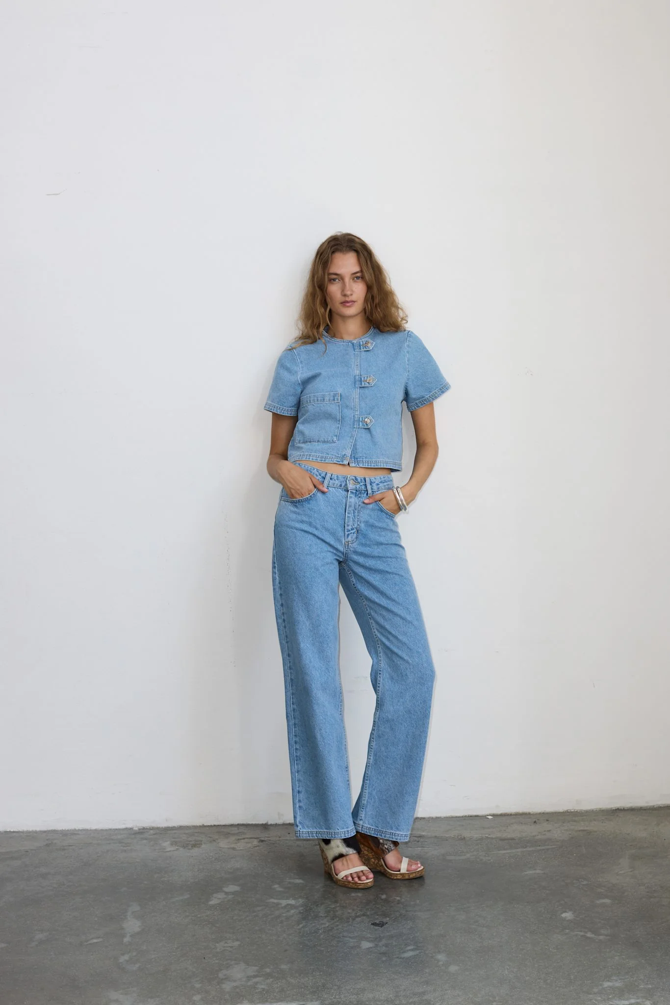 Hosbjerg Bailey Denim Top