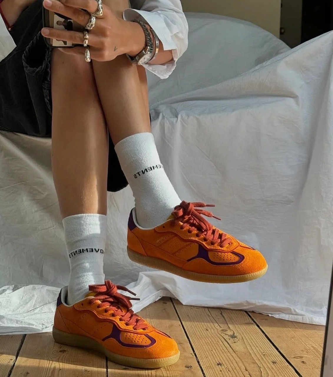 Alohas Rife Leather Sneakers