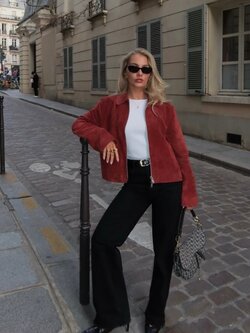 Samsoe Samsoe Women Salylo Suede Jacket