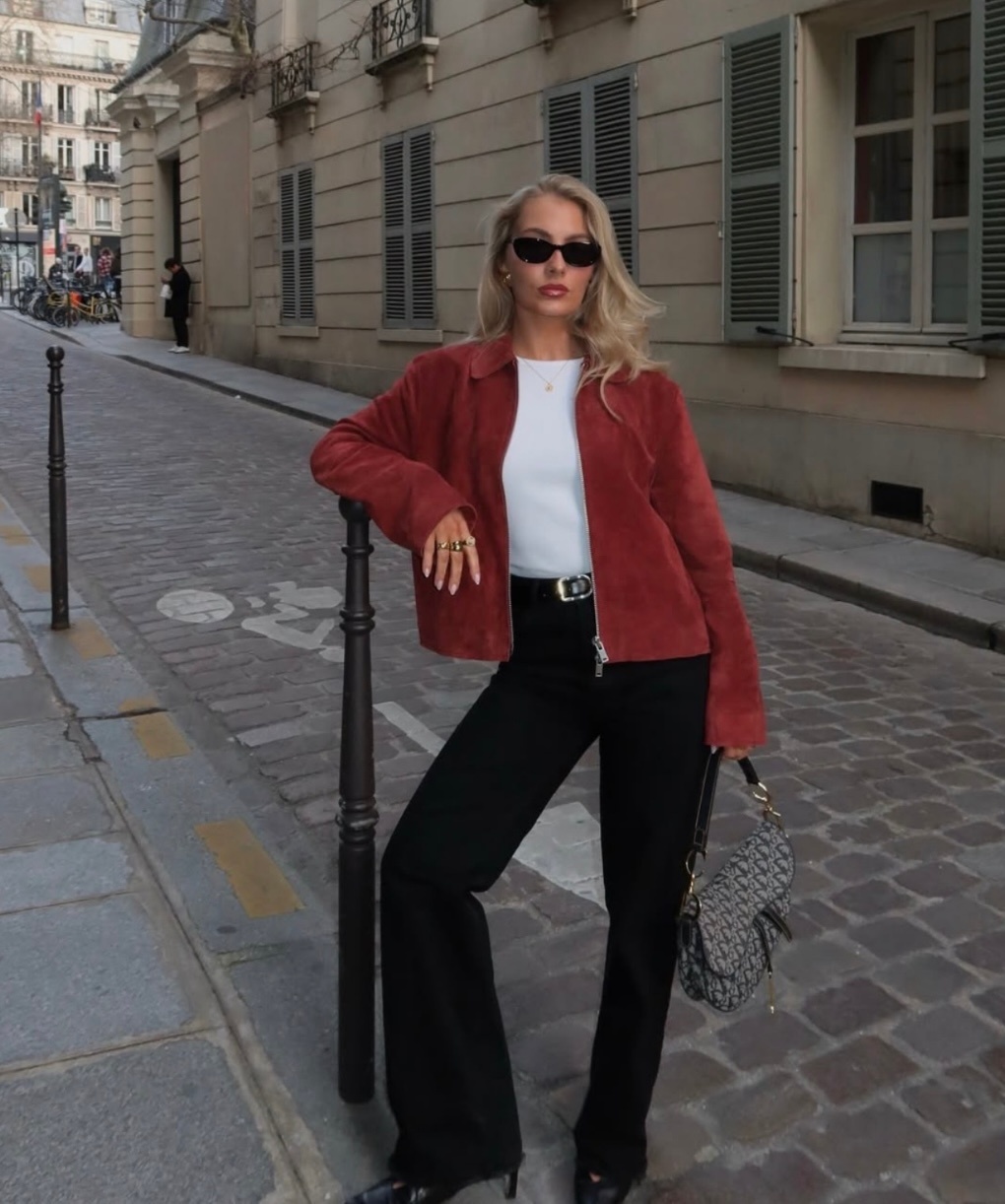 Samsoe Samsoe Women Salylo Suede Jacket