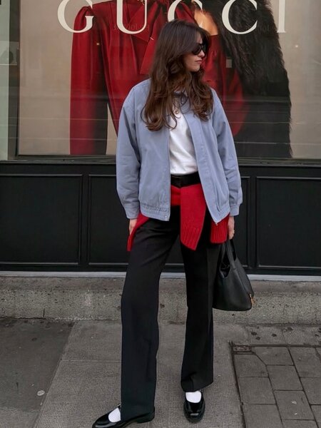 House of Sunny Baby Check Harrington Jacket