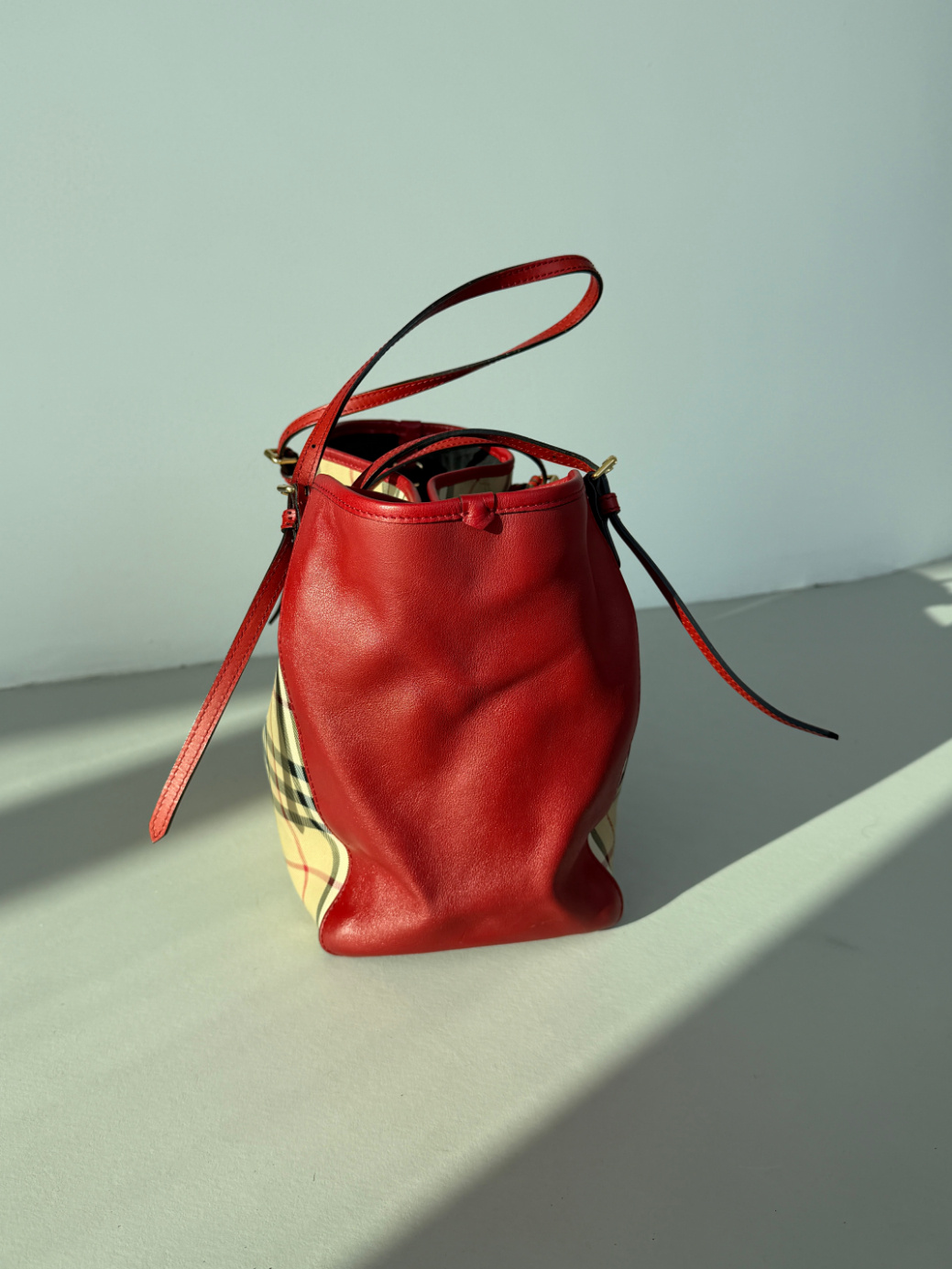 RR ARCHIVE Burberry Nova Check Tote Bag