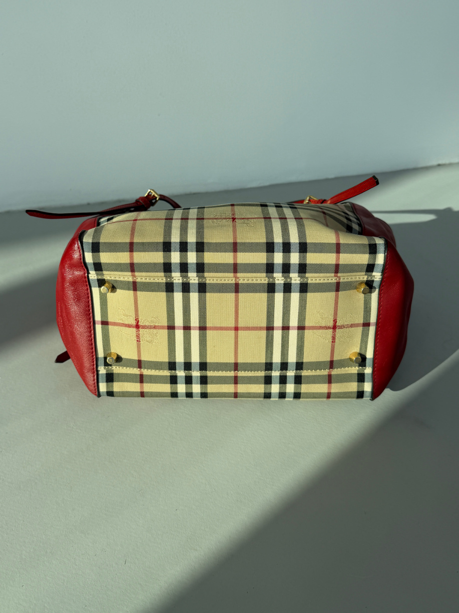 RR ARCHIVE Burberry Nova Check Tote Bag