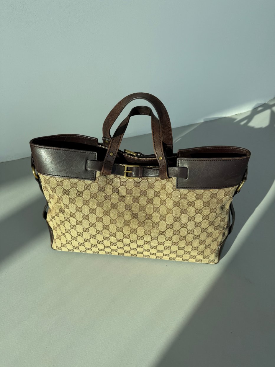 RR ARCHIVE Gucci GG Canvas Tote Bag