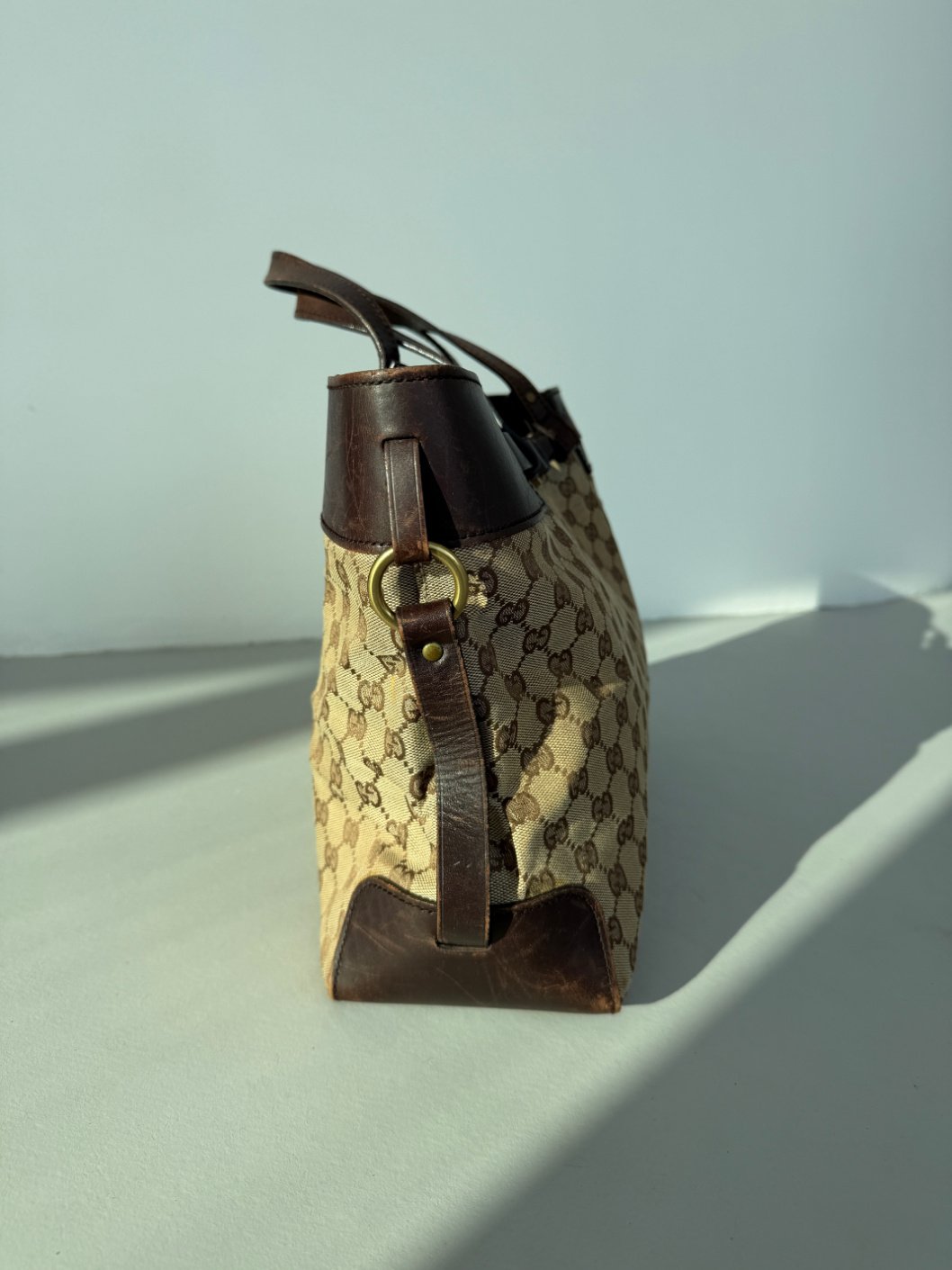 RR ARCHIVE Gucci GG Canvas Tote Bag