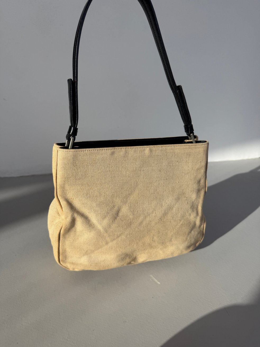 RR ARCHIVE Prada Canvas Shoulder Bag