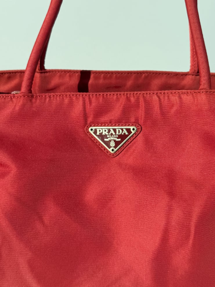 RR ARCHIVE Prada Nylon Tote Bag