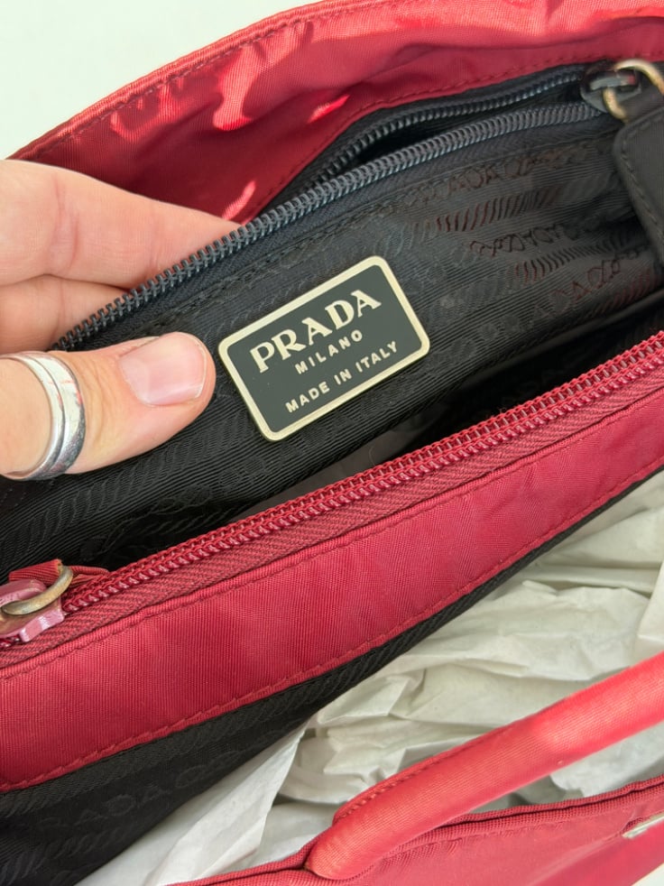 RR ARCHIVE Prada Nylon Tote Bag