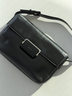 RR ARCHIVE Prada Militare Leather Hand Bag
