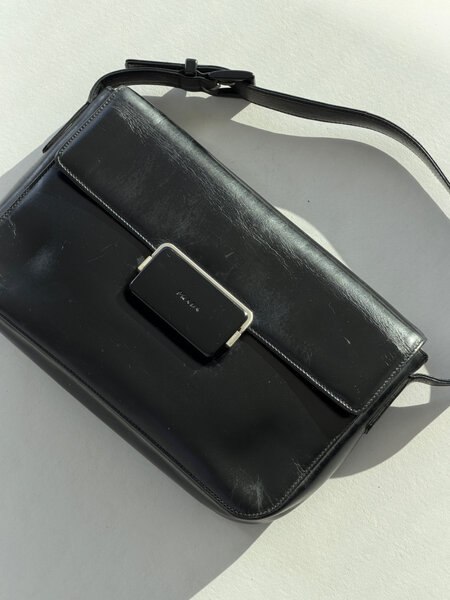 RR ARCHIVE Prada Militare Leather Hand Bag