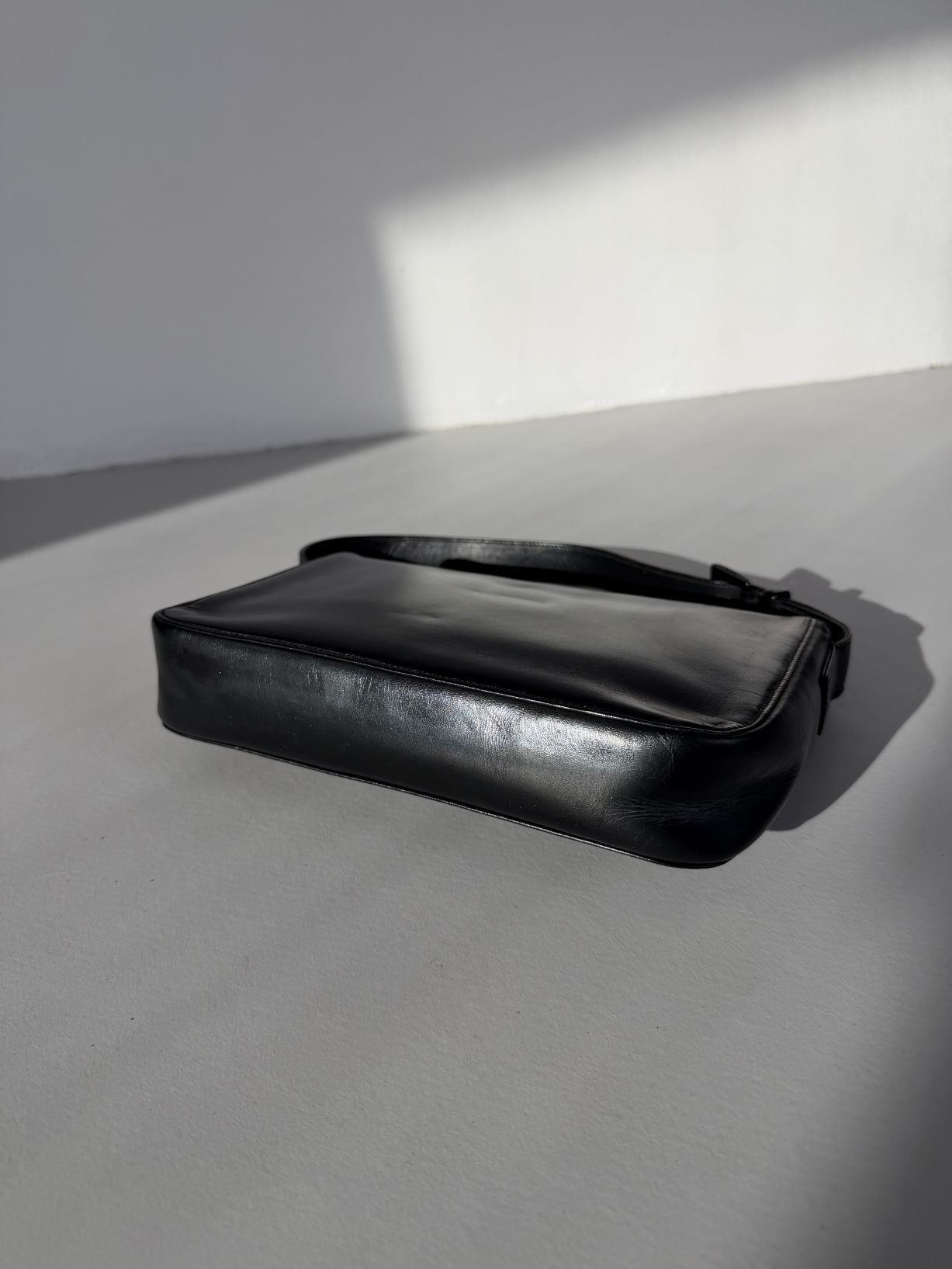 RR ARCHIVE Prada Militare Leather Hand Bag