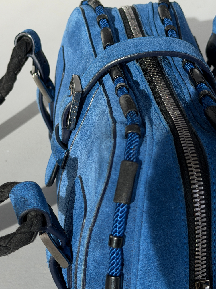 RR ARCHIVE Loewe Sender Suede Handbag