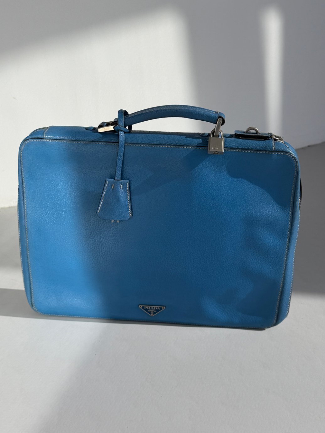 RR ARCHIVE Prada Leather Briefcase