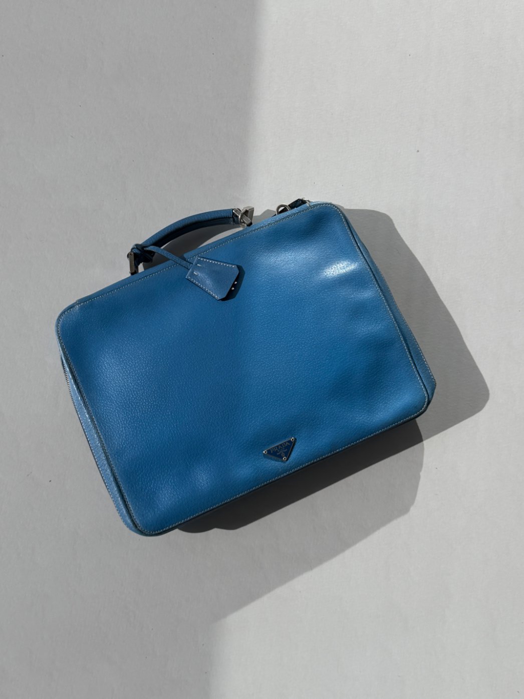 RR ARCHIVE Prada Leather Briefcase