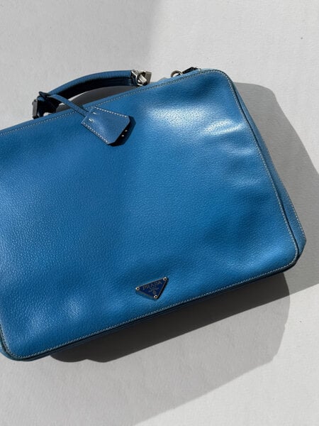 RR ARCHIVE Prada Leather Briefcase