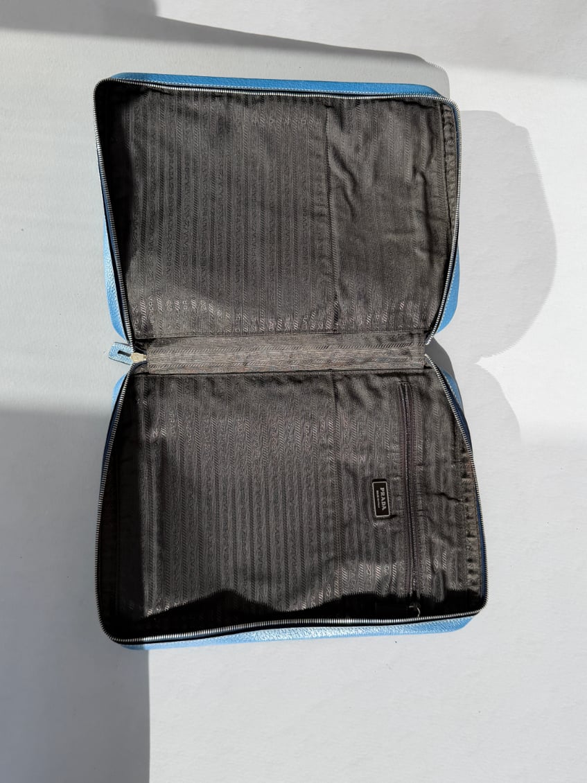 RR ARCHIVE Prada Leather Briefcase