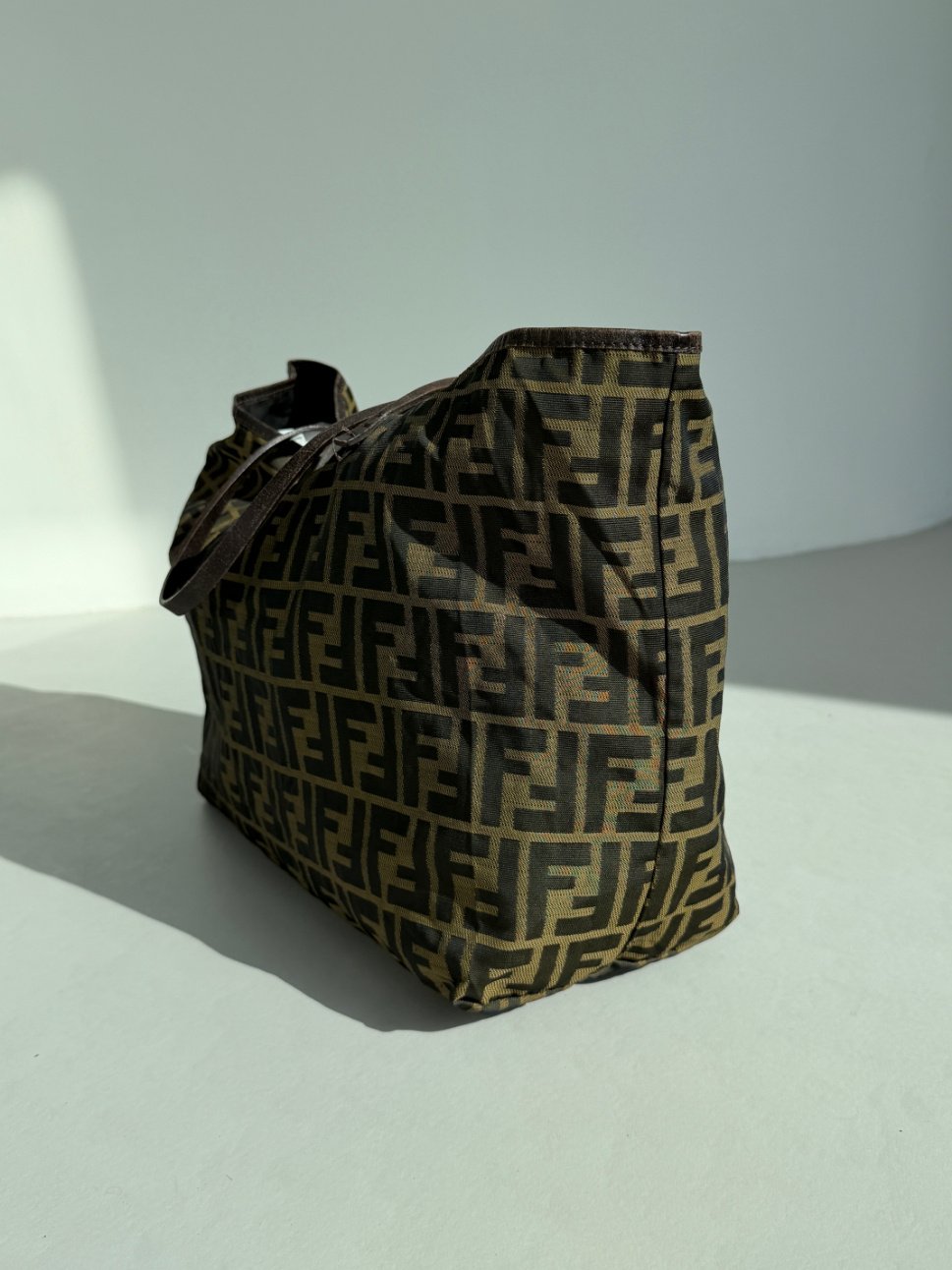 RR ARCHIVE Fendi Zucca Canvas Tote Bag
