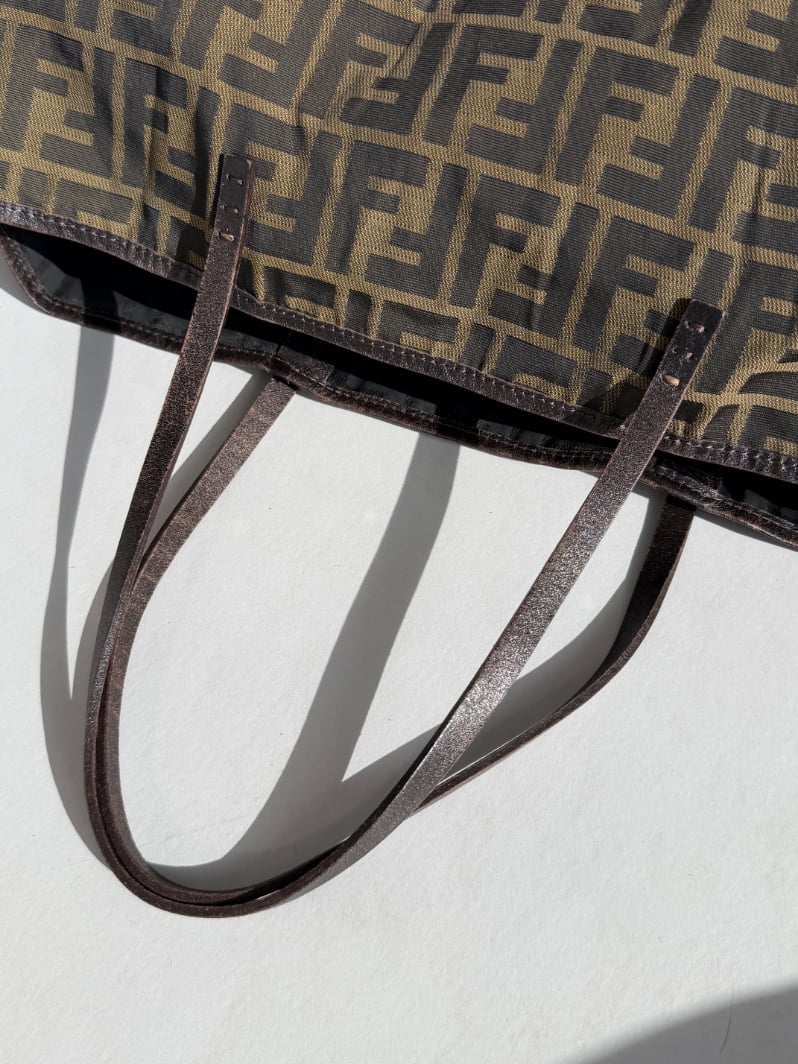 RR ARCHIVE Fendi Zucca Canvas Tote Bag