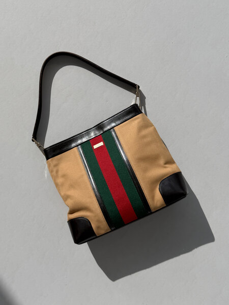 RR ARCHIVE Gucci Web Sherry Line Shoulde Bag