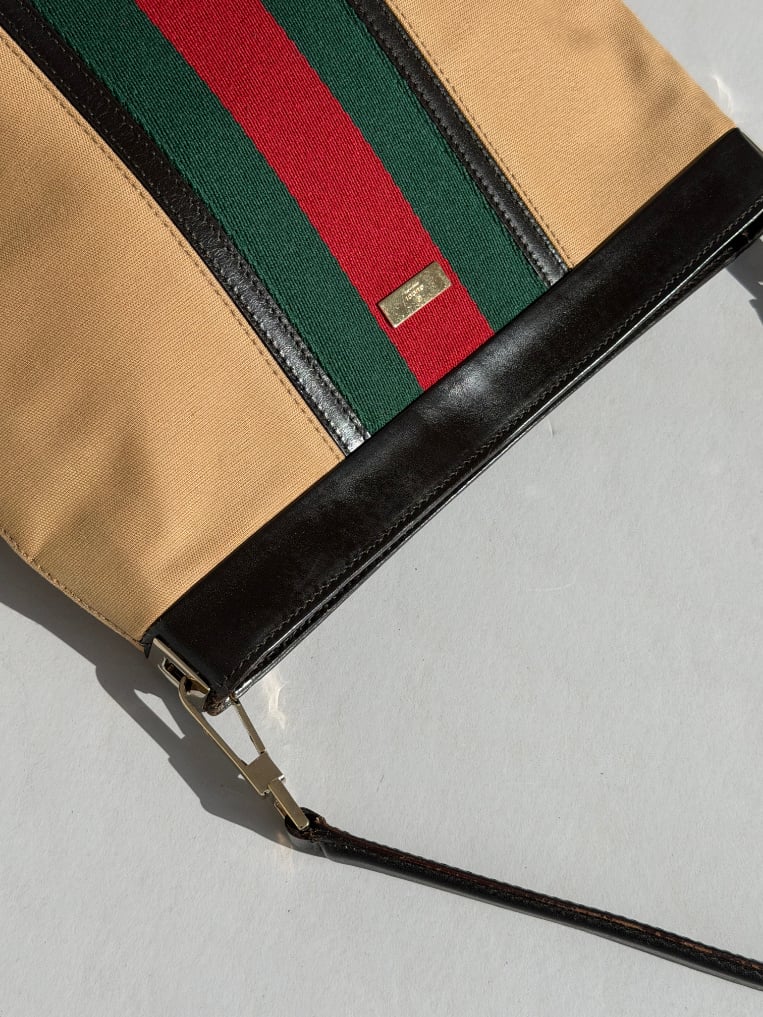 RR ARCHIVE Gucci Web Sherry Line Shoulde Bag