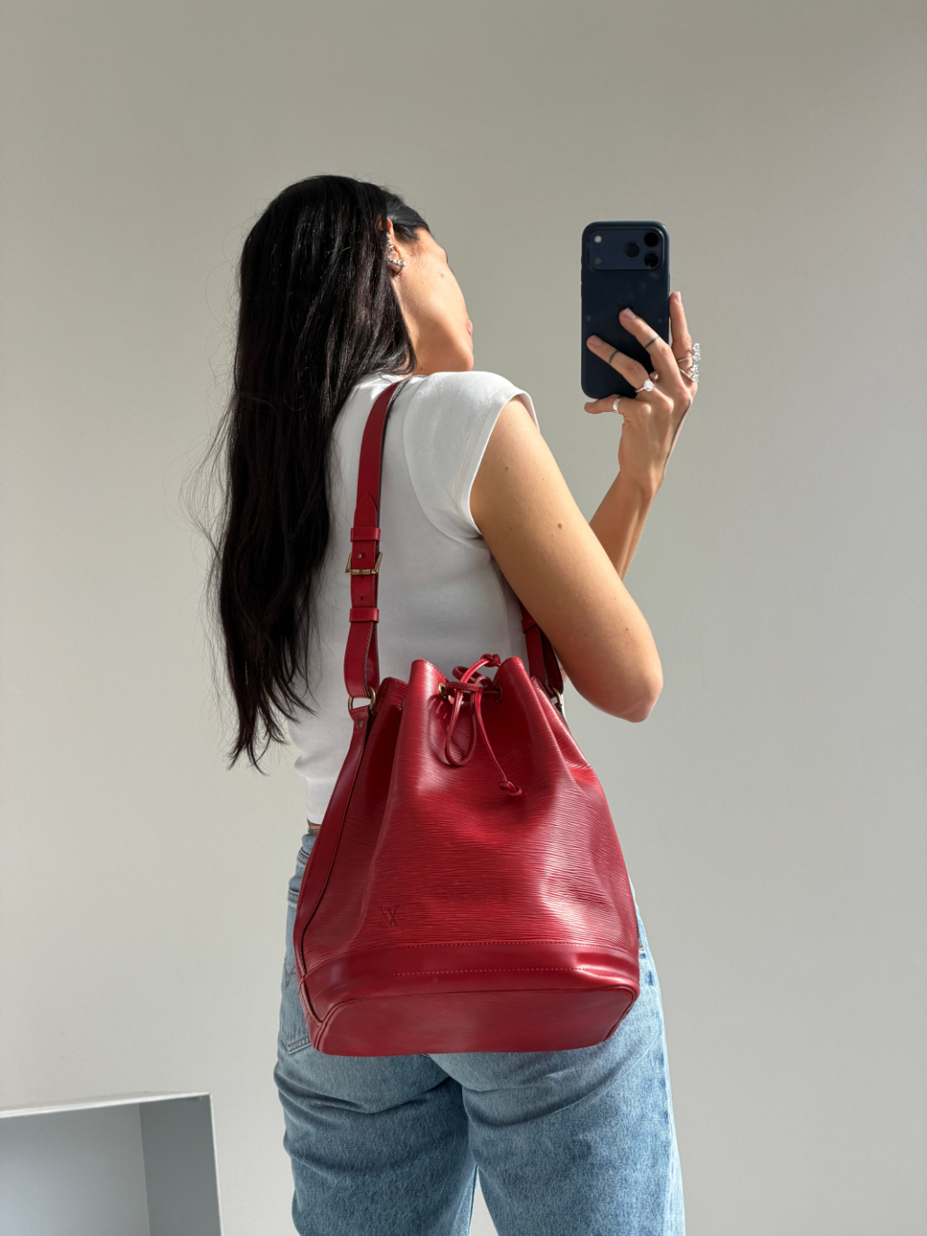 RR ARCHIVE Louis Vuitton Epi Noé Bag