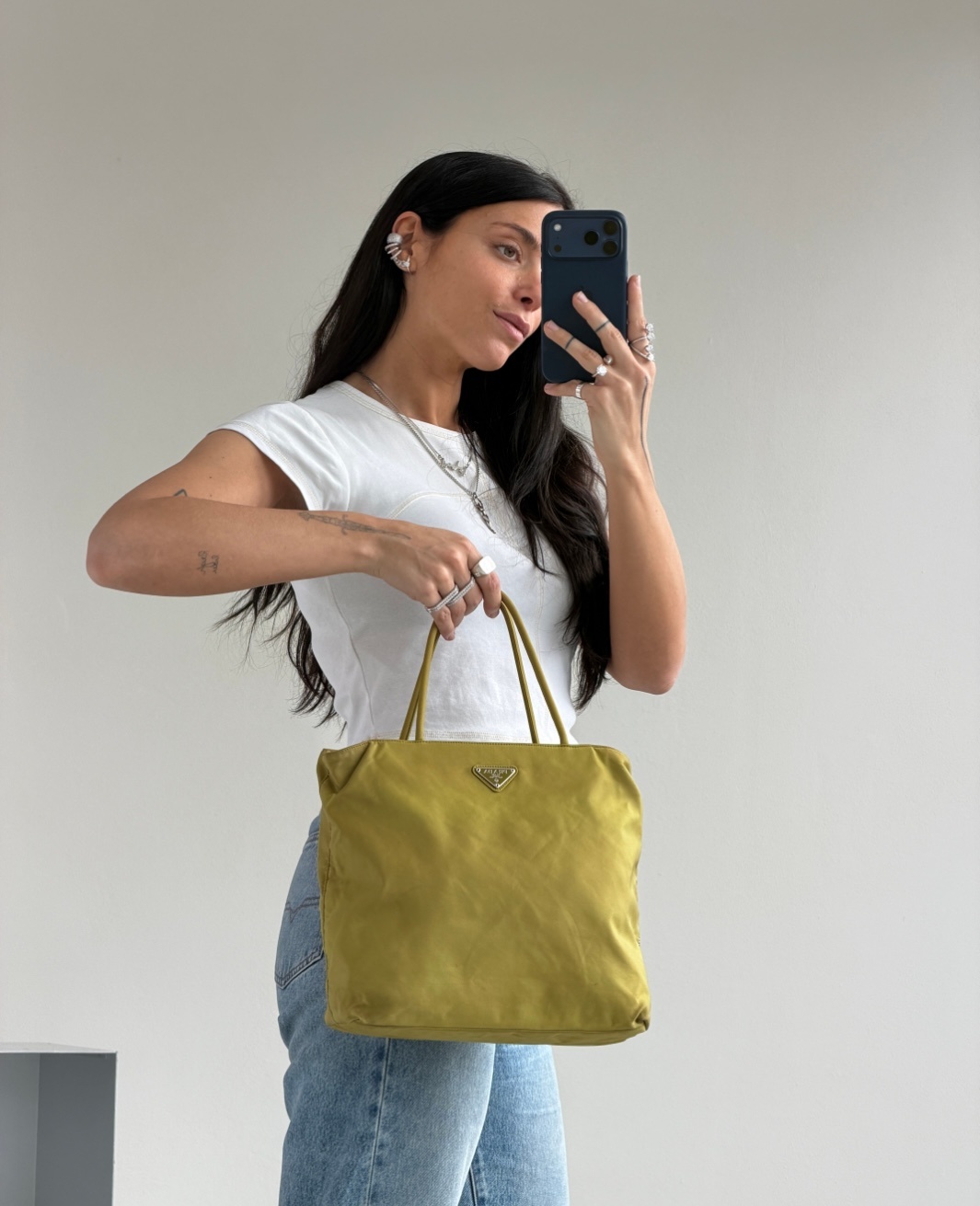 RR ARCHIVE Prada Nylon Tote Bag