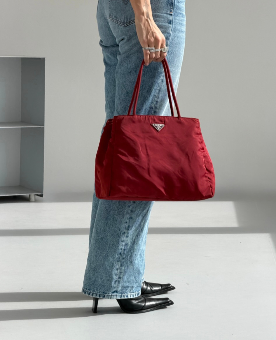 RR ARCHIVE Prada Nylon Tote Bag