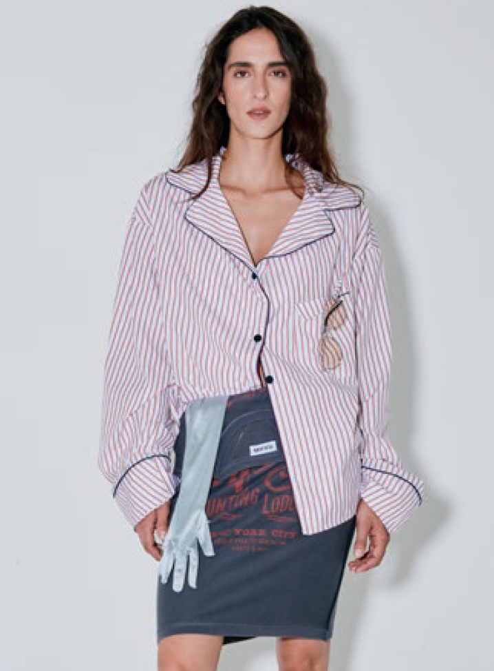 Façon Jacmin Christina Striped Shirt