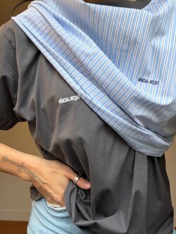 Façon Jacmin Thoai Double Striped T-Shirt