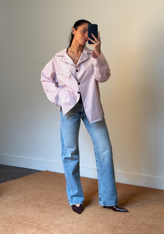 Façon Jacmin Christina Striped Shirt