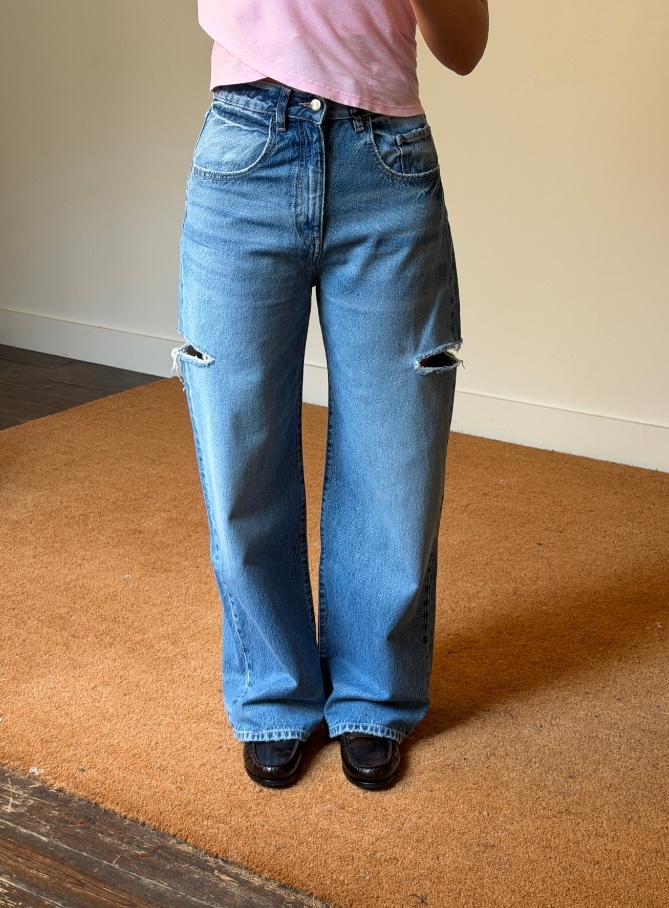 Icon Denim Poppy Eco Side Cut Jeans