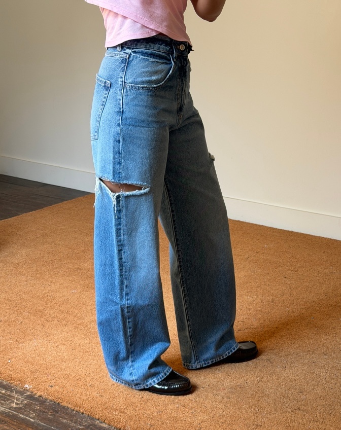 Icon Denim Poppy Eco Side Cut Jeans