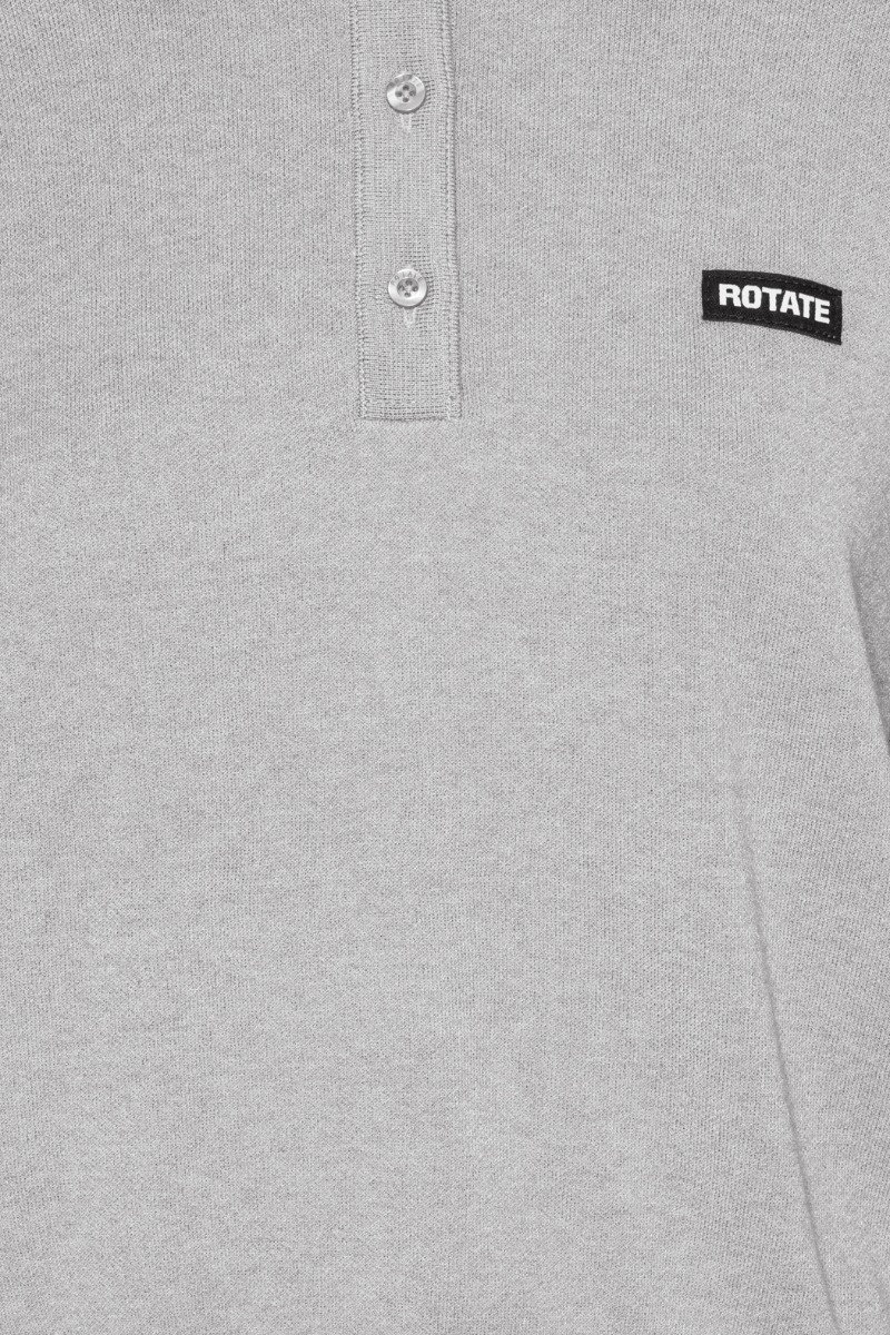 Rotate Slinky Knit Polo