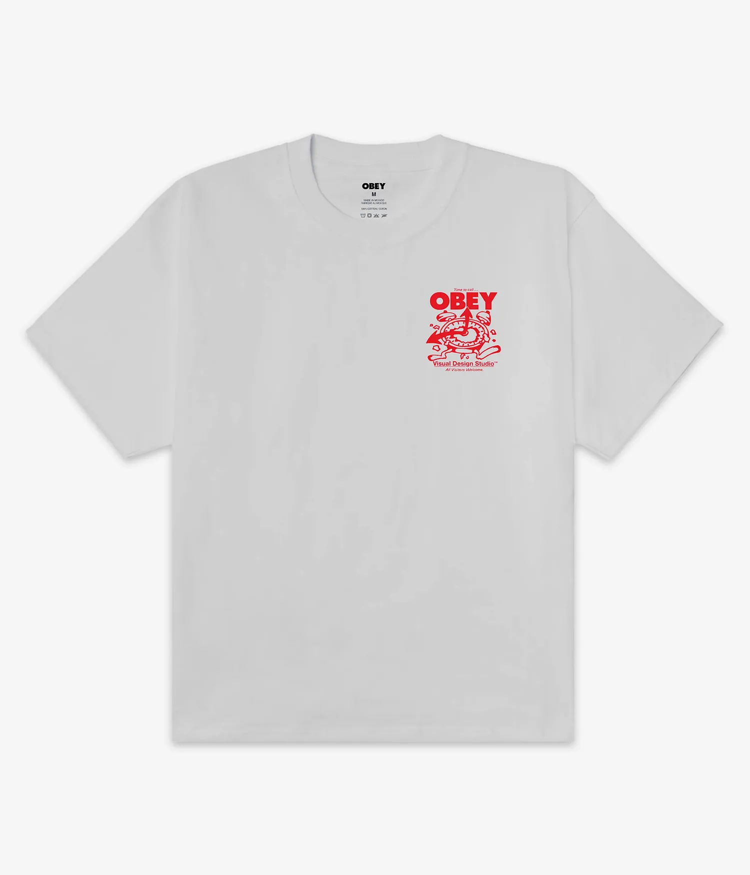 Obey Men Time To call T-Shirt